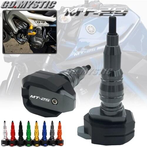For YAMAHA MT25 MT-25 MT 25 2015-2018 Motorcycle CNC Crash Pad Frame Slider Falling Protection