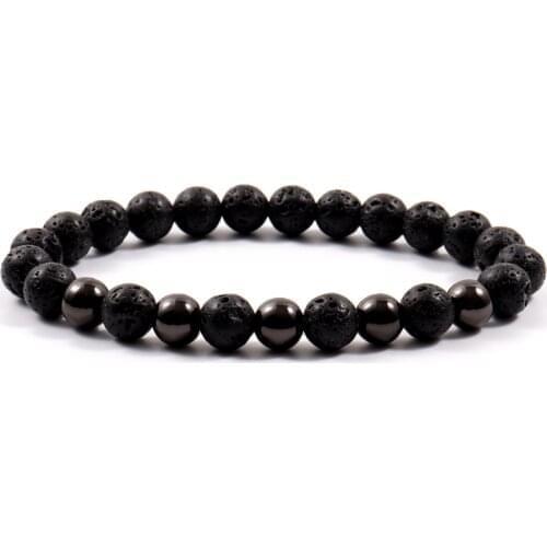 GEFUNIWEI Black Bracelets
