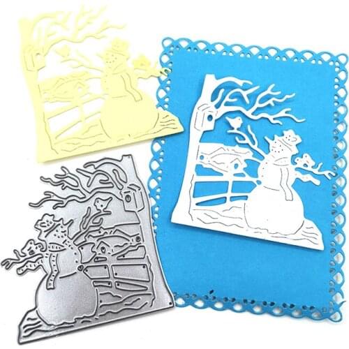Julyarts Swonman Tree New Cutting Dies Stencils For Scrapbooking Card Album Making DIY Crafts Stencil Supplies