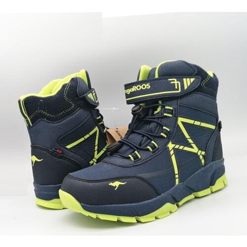 Super quality Fashion Boots waterproof Leather cotton-padded warm children warm BOOT, Kid Boy shoes