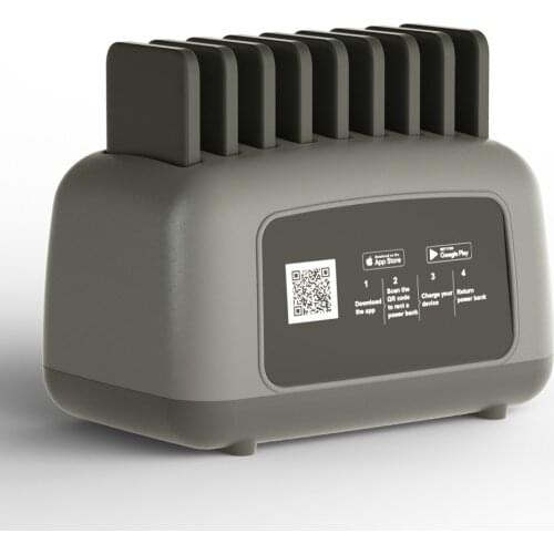 New Products Rental Power Bank 5000mah Desktop 9 Slots USB charging station Battery