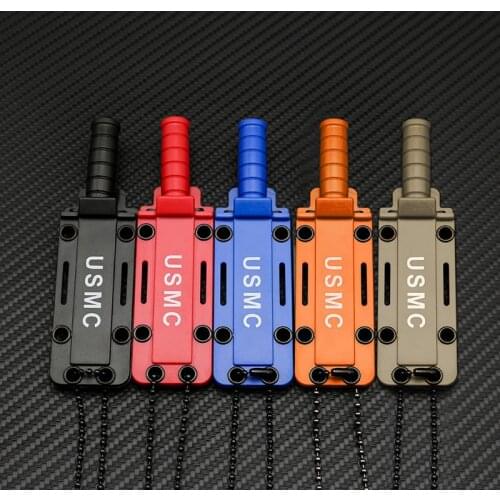 EDC Mini Necklace Blade Fruit Knife Outdoor Portable Camping Hunt Survive Hike Pocket Self Defense Box Letter Package Opener