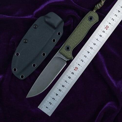 LOVOCOO knife fixed blade Niolox blade G10 handle outdoor camping woodworking garden multi-purpose hunting tool