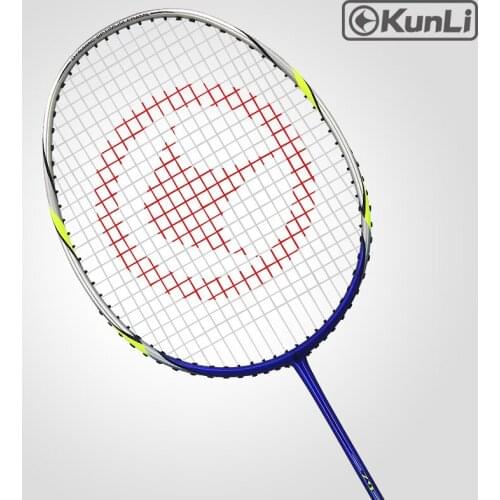 Original KUNLI official badminton racket 4U 79g FORCE SNIPE 79 full carbon Ultra light attack racket professional feather