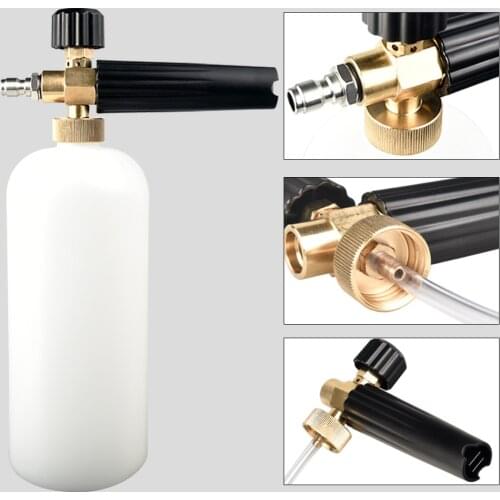 High Pressure Foam Gun for Karcher K2 - K7 Series Snow Foam Lance Professional Generator Car Washer 1/4" Quick Release