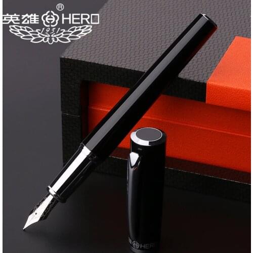 Fountain pen Hero 1032 Fine Pen Ink Business Office mens gift high-end noble luxury Large calligraphic pen stationery 0.7mm