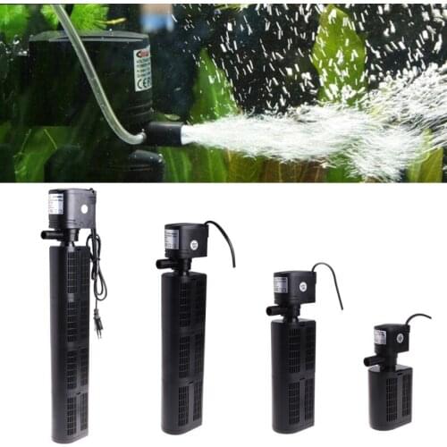 1PC EU Plug Submersible Filter Pump Water Internal For Aquarium Fish Tank Pond 12/18/25/35W