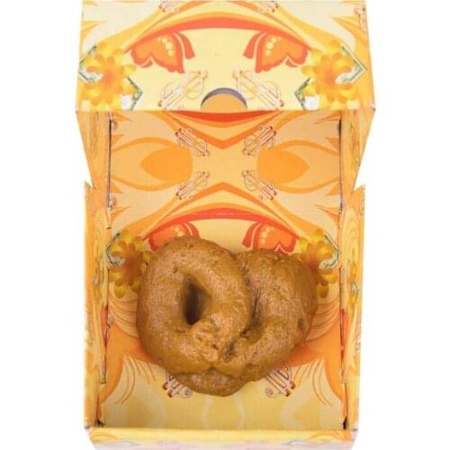 Realistic Shit Funny Joke Toys Fake Turd Poop Prank Anti Stress Gadget Squish Tricky Toy