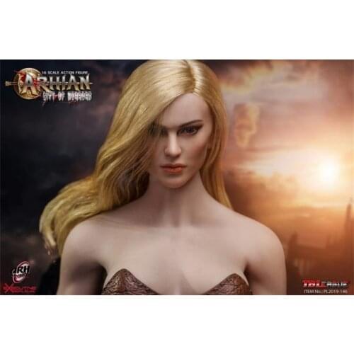 1/6th TBLeague PL2019-146 Terror City Ashiya Female Long Hair Head Sculpture Model For 12inch Doll Soldier Action Collection