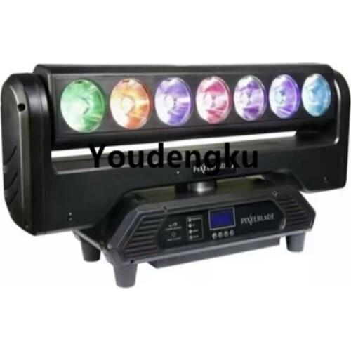 Continue Rotation DJ Pixel bar 7x15w rgbw 4in1 led bar light beam moving head light