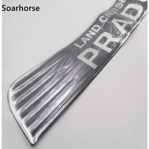 Car Rear Trunk Spare Tire Cover Decoration For Toyota Land Cruiser Prado FJ 150 Emblem Logo Nameplate Side Door Sticker