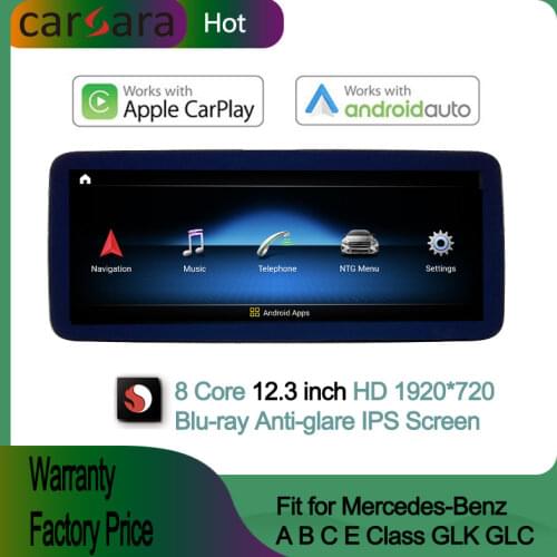 Newest Android Screen X Class Navigation W447 Monitor Car Multimedia Player Comand Radio Display Modify Built-in Carplay