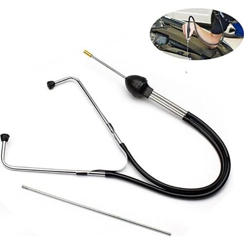 Auto Engine Stethoscope Mechanic Car Stainless Steel Diagnostic Examiner Tester Car Diagnostic Tool