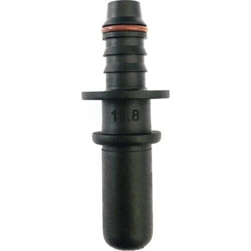 Large Hose Connector,11.8mm ID8 Fuel Line Fitting Connector,SAE12 Elbow Plastic Connector