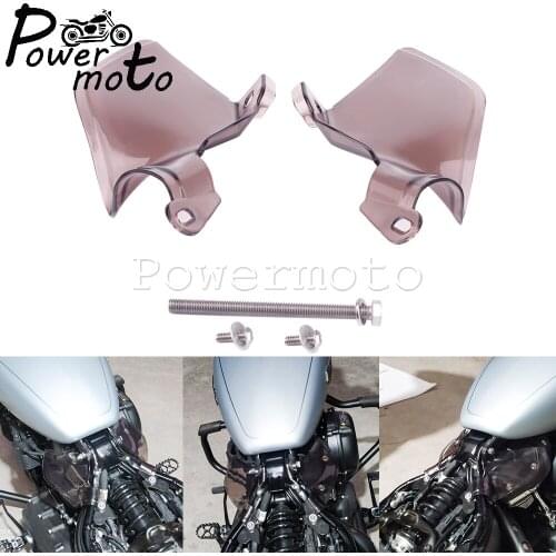 Motorcycle ABS Plastic Air Heat Deflector For Harley Softail Slim FLSL Street Bob Fat Bob Street Low Rider Heat Deflector Shield