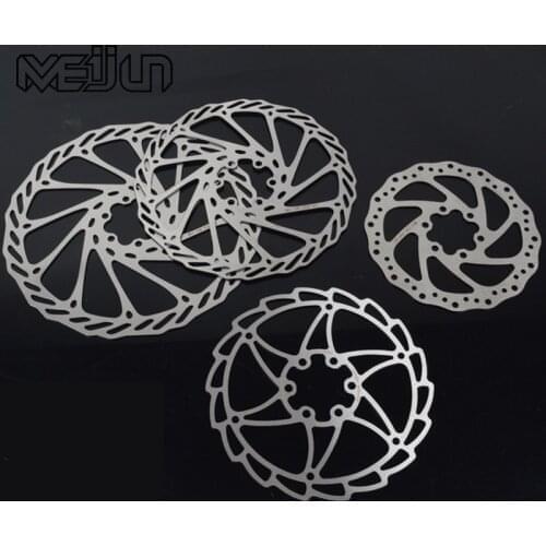MEIJUN 2pcs Stainless Steel G3 MTB Disc Brake Rotor 140mm 160mm 180mm 203mm Mountain Bike Cycling 6 Holes Rotor With Screws