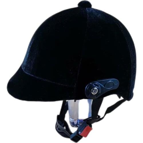 Breathable Horse Rider Helmets Equestrian Men Women Children Durable Safety Half Cover Horse Riding Protective Hat 50-62cm