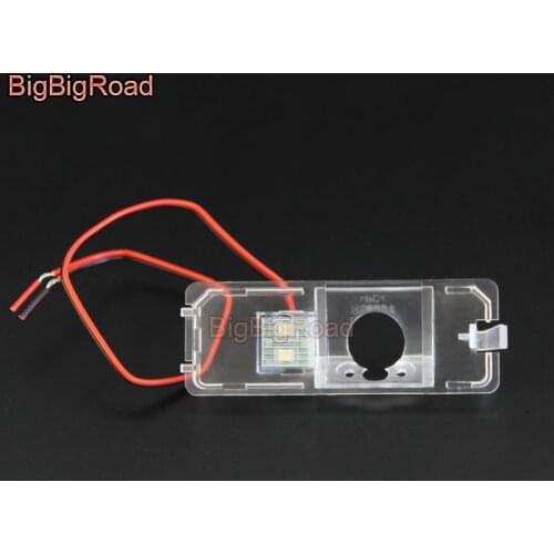 BigBigRoad Vehicle Camera Bracket For Volkswagen Jetta MK6 / New Bora Scirocco Polo 2010 - 2016 Phaeton Amarok Robust 2010-2014