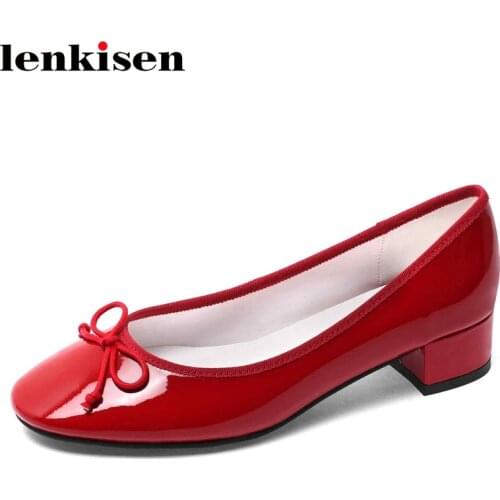 Обувь на среднем каблуке Lenkisen China At AliExpress