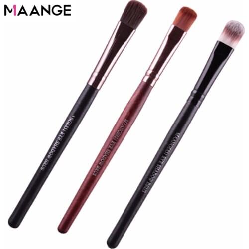 MAANGE 1Pcs Professional Eyes Makeup Brush Small Flat Eyeshadow Pencil Eyes Shadow Make Up Brush Cosmetics Beauty Tool Kit