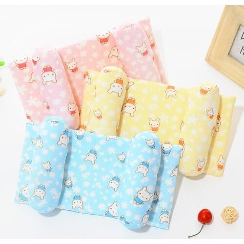 New Baby Pillow Newborn Baby Pillow Rectangular Diamond Velvet Adjustable Pillow Comfortable and Breathable Can Be Customized