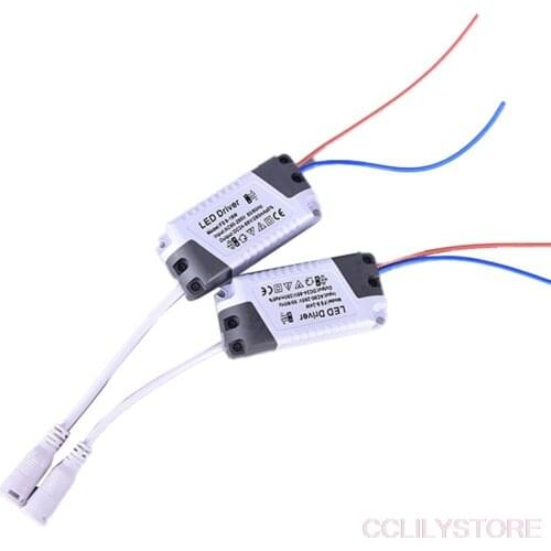 New 1PC Led Panel Light Driver 8-18W/8-24W Wide Voltage Constant Current DC Female Non-isolated Drive Adapter Power Supply