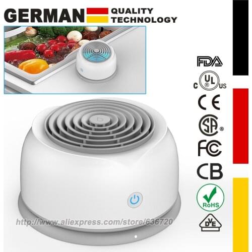Portable Ozone Generator Multipurpose Air Sterilizing & Freshening System Purifies Air, Water, Food, Toothbrush