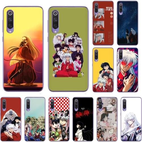 Inuyasha Anime Silicone Phone Case for Xiaomi Mi POCO X3 NFC F2 F1 M2 M3 X2 9 SE CC9 MAX3 A3 A2 A1 9T 5X 6X TPU Soft Back Cover