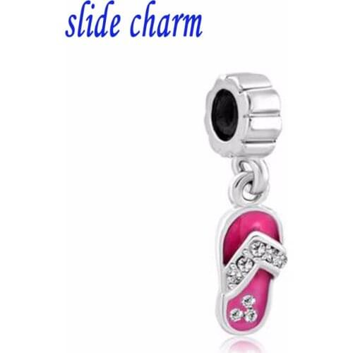 Slide Charm Bracelets With Pendants