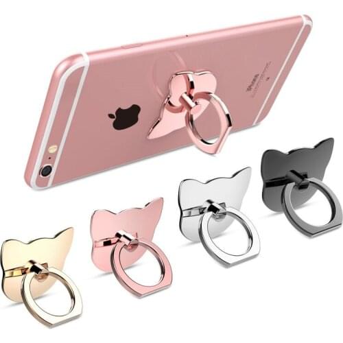 Universal 360 Degree Finger Ring Mobile Phone Smartphone Stand Holder Mount for IPhone IPad Xiaomi Samsung Phone Accessories
