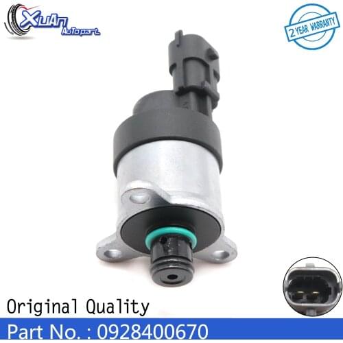 XUAN 0928400670 Pressure Fuel Pump Regulator Suction Control SCV Metering Valve For VOLVO FE FE 240-18 240-22 240-26 280-18