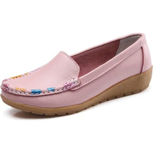 Womens Tennis Shoes 2021 Fashion Casual Sport Shoes Sneakers Spring Autumn Platform Flat Slip-on Comfy Leather Jogging Trainers