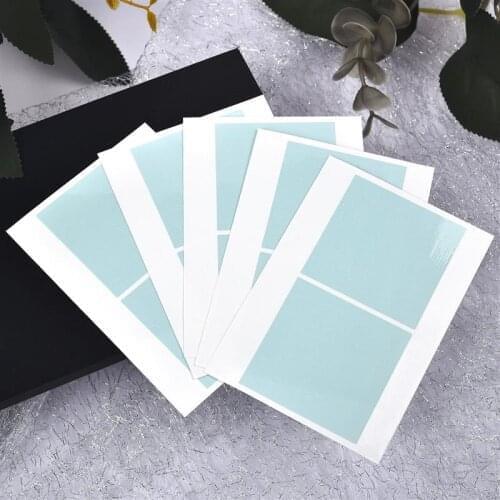 Seamless Sticky Paper Traceless Tape For Open Bezel Black Pendant Crystal Epoxy Resin UV Pressed Flower Jewelry Making Tools