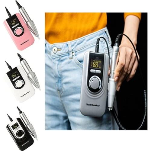 Electric Nail Drill Bits 35000RPM Portable Nail Drill Machine Set For Manicure Pedicure Grinder Kit Apparatus Manicure Tools