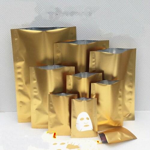 Ferimo 100pcs Mask bag sub coated aluminum foil powder packing bag food packaging storage bags