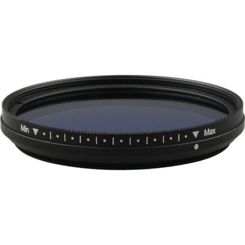 Fotga 67mm Slim Adjustable Color Fader ND Blue Lens Filter Light Reducing