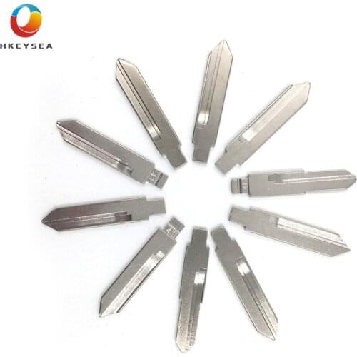 HKCYSEA 10 pcs/lot Metal Blank Uncut Flip KD Remote Key Blade Type #41 for Trumpchi