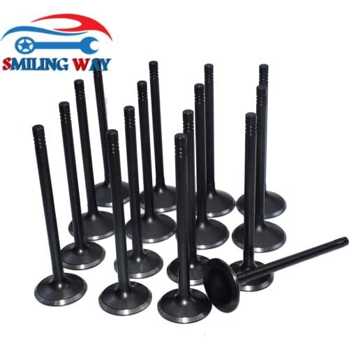 Intake Exhaust Engine Valves 12615936 12622329 For 2.0L 2.2L 2.4L Chevrolet Pontiac Saturn Cobalt HHR Malibu Grand Am Cavalier