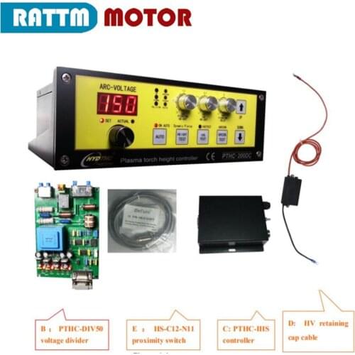 PTHC-200DC CNC Controller Regulator of Height Arc Voltage Plasma Torch Height Controller For plasma cutting machine