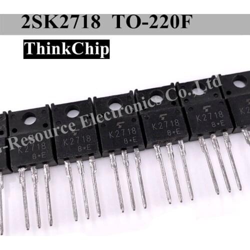 10pcs) 2SK2718 TO-220F K2718 TO220 N Channel MOS Type DC−DC Converter and Motor Drive