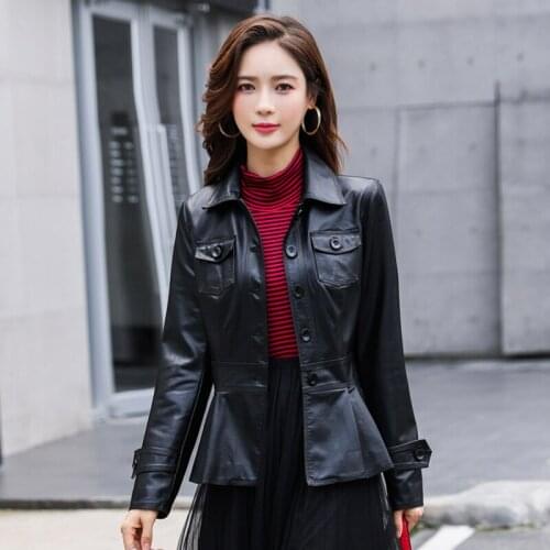 Liva girl Womens Fashion Leather Jackets