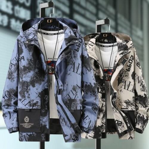 Plus Size 10XL-4XL Autumn Mens Hooded Jacket Zip Up Hoodie Jacket Men Windbreaker Casual Zip Up Jackets Color Jackets for Men