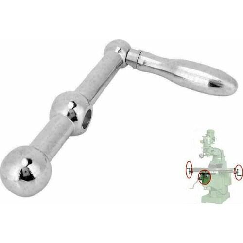 1Set Bridgeport Milling Machine Part ThreeBall Crank Table Handle Mill Tools CNC Milling Machine