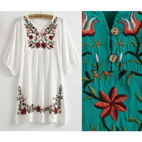 New casual summer dresses Women summer vestido dress style clothes embroidery vestidos femininos plus size white women clothing