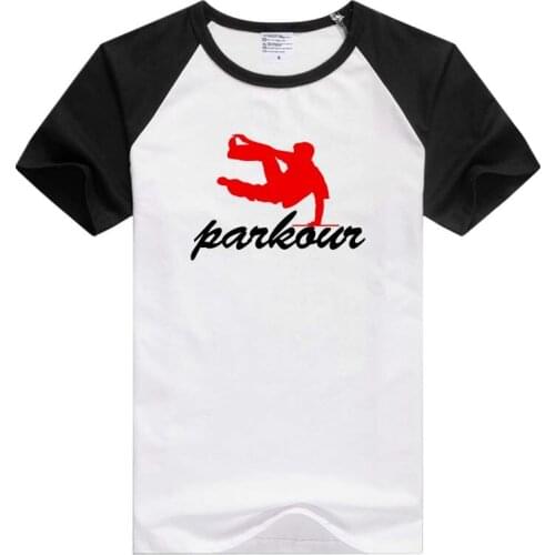 Parkour runninger short sleeve casual Men Women T-shirt Comfortable Tshirt Cool Print Tops Fashion Tees GA920