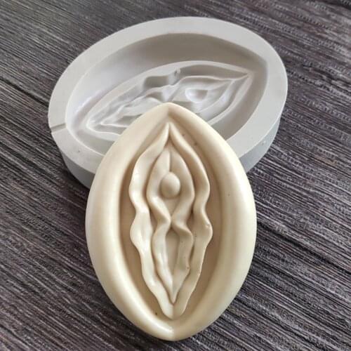 Female Organ Silicone Mold Sexy Lollipop Mold Chocolate Mold Soap Mold Jelly and Candy New Mold 3D mold DIY Best Kitchen Tool