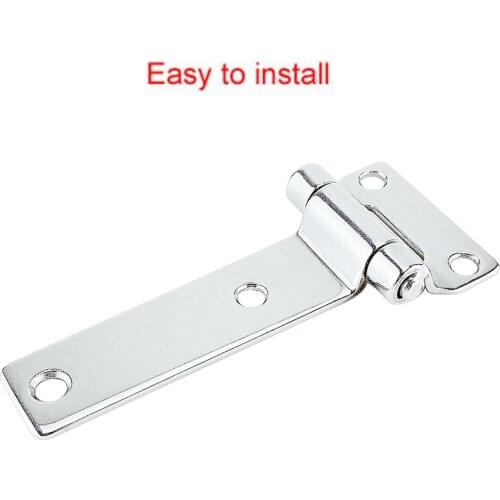 2pcs Heavy Duty Stainless Steel Trailer Truck RV Door Rear Hinge