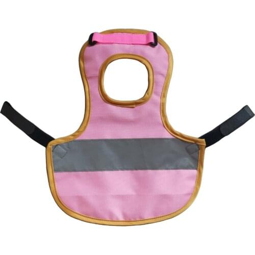 Pet Poultry Reflective Vest Chicken Poultry Saddle For Chicken Duck Goose