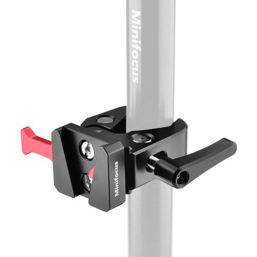 V-Mount Battery Adapter with Clamp QR Plate for Mounting to Light Stand Tripod for V-mount battery to Light Stand or Tripod