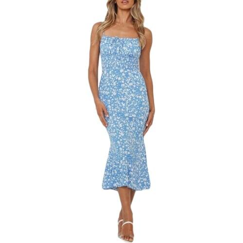 Голубые летние платья Wowhomme China At AliExpress